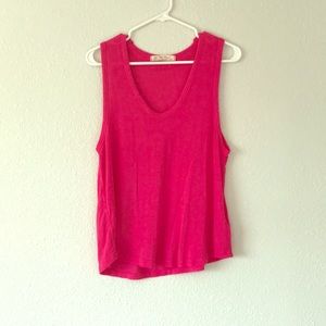 We the Free pink tank top